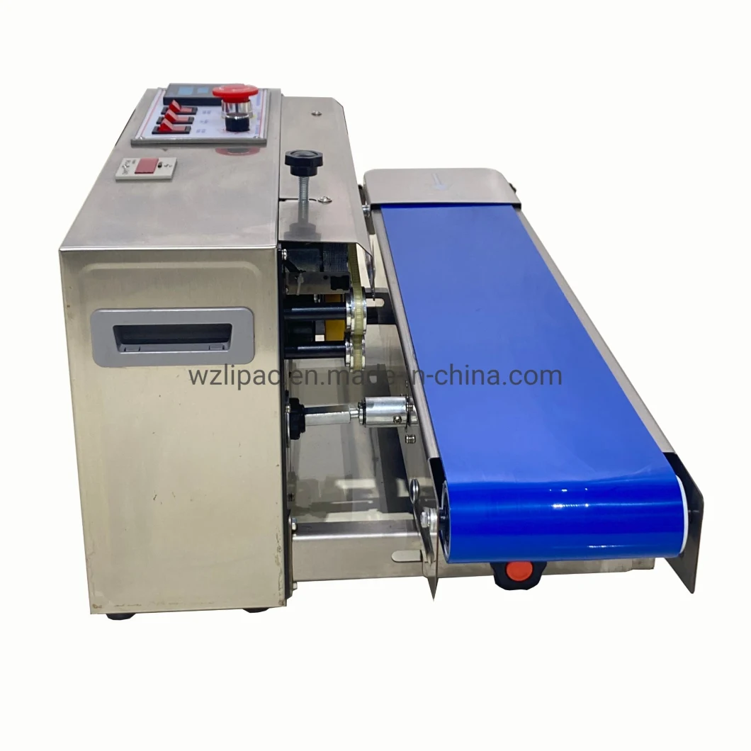 Lps-150 (Horizontal type) Automatic Horizontal Plastic Film Bags Heat Sealing Machine Continuous Band Sealer with Counter