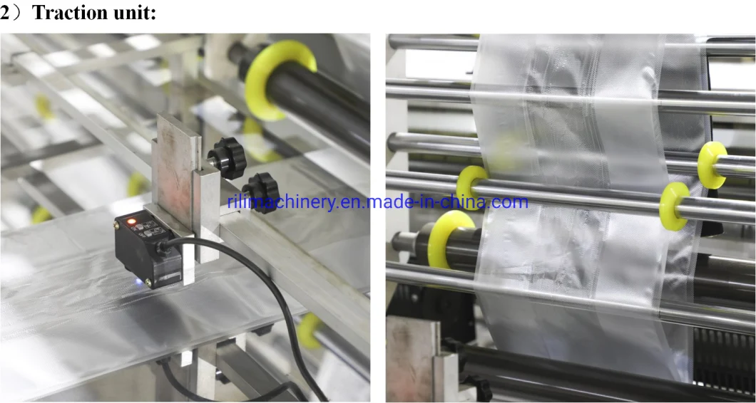 Double Lines Carry Handle Bag Vest Bag Fruit Bag Eco-Friendly Plastic Bag Making Machine