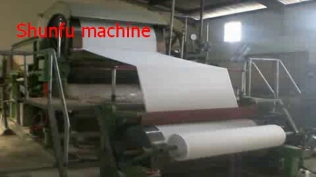 Máquina para fabricar papel higiénico de alta calidad Shunfu con el precio más bajo