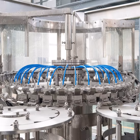 Máquina automática de envasado, etiquetado, llenado y soplado de botellas de PET de plástico para bebidas de agua potable pura